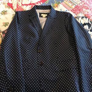 J. Crew Factory polka dot blazer